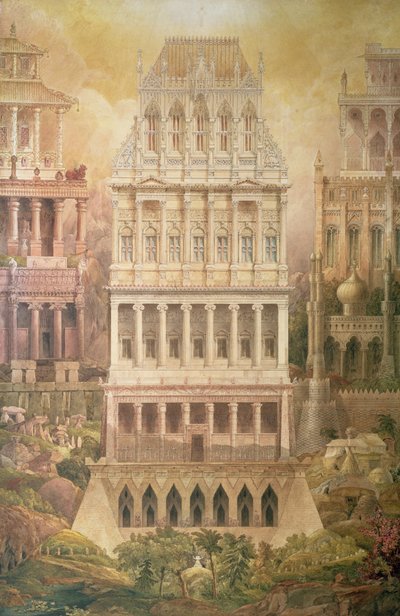 Architettura comparativa da Joseph Michael Gandy